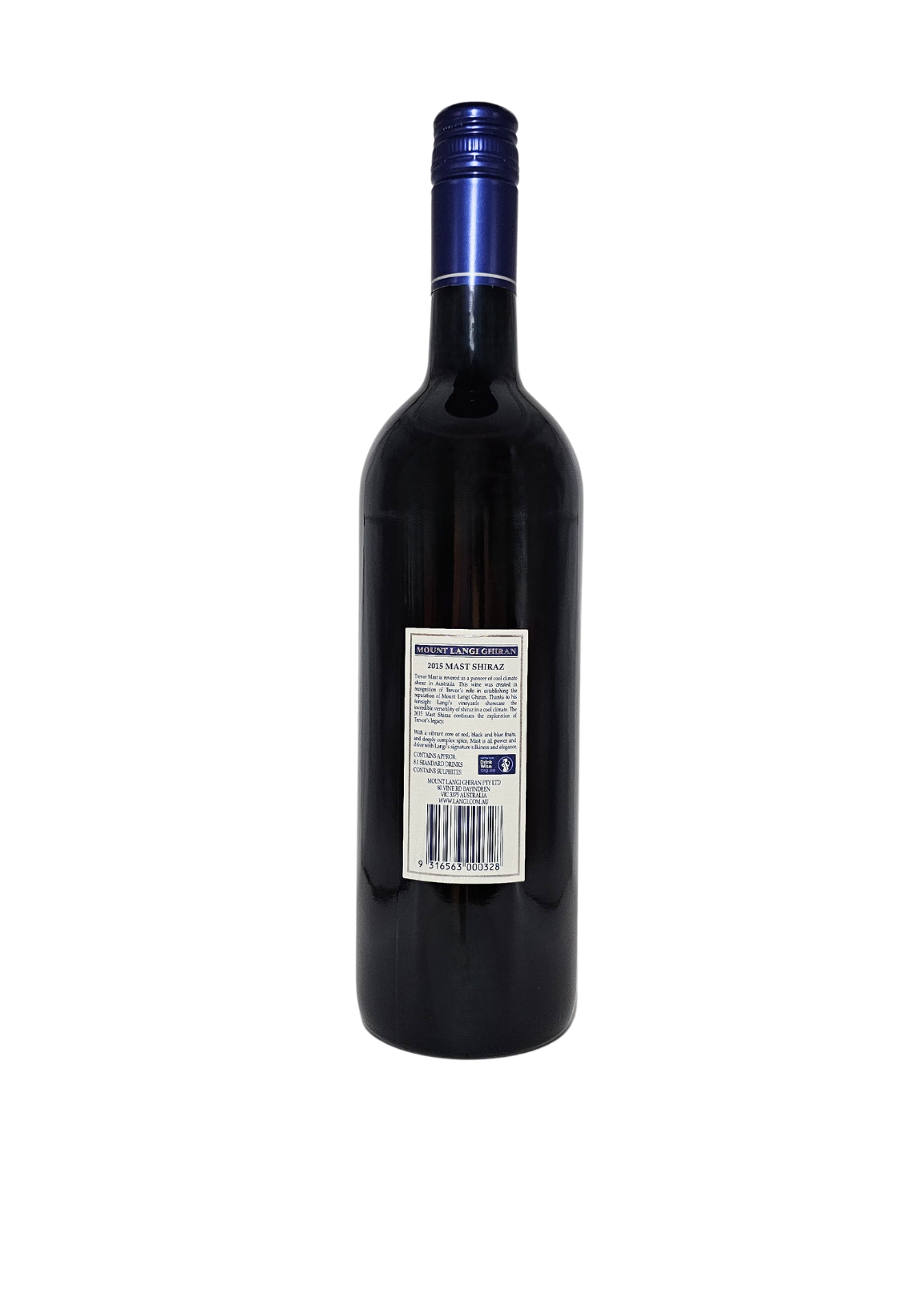 2015 Mount Langi Ghiran Mast Shiraz – Grampians, Victoria