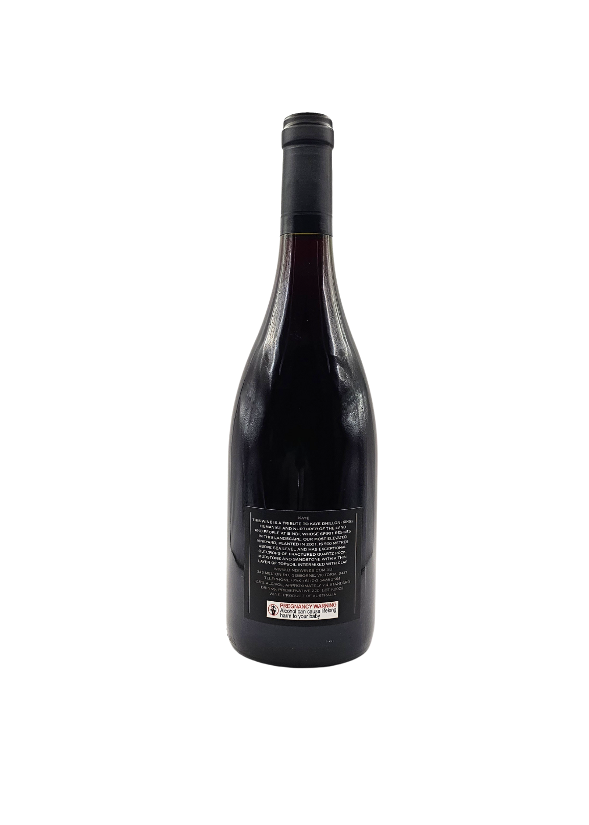 2022 Bindi Kaye Pinot Noir – Macedon Ranges, Victoria
