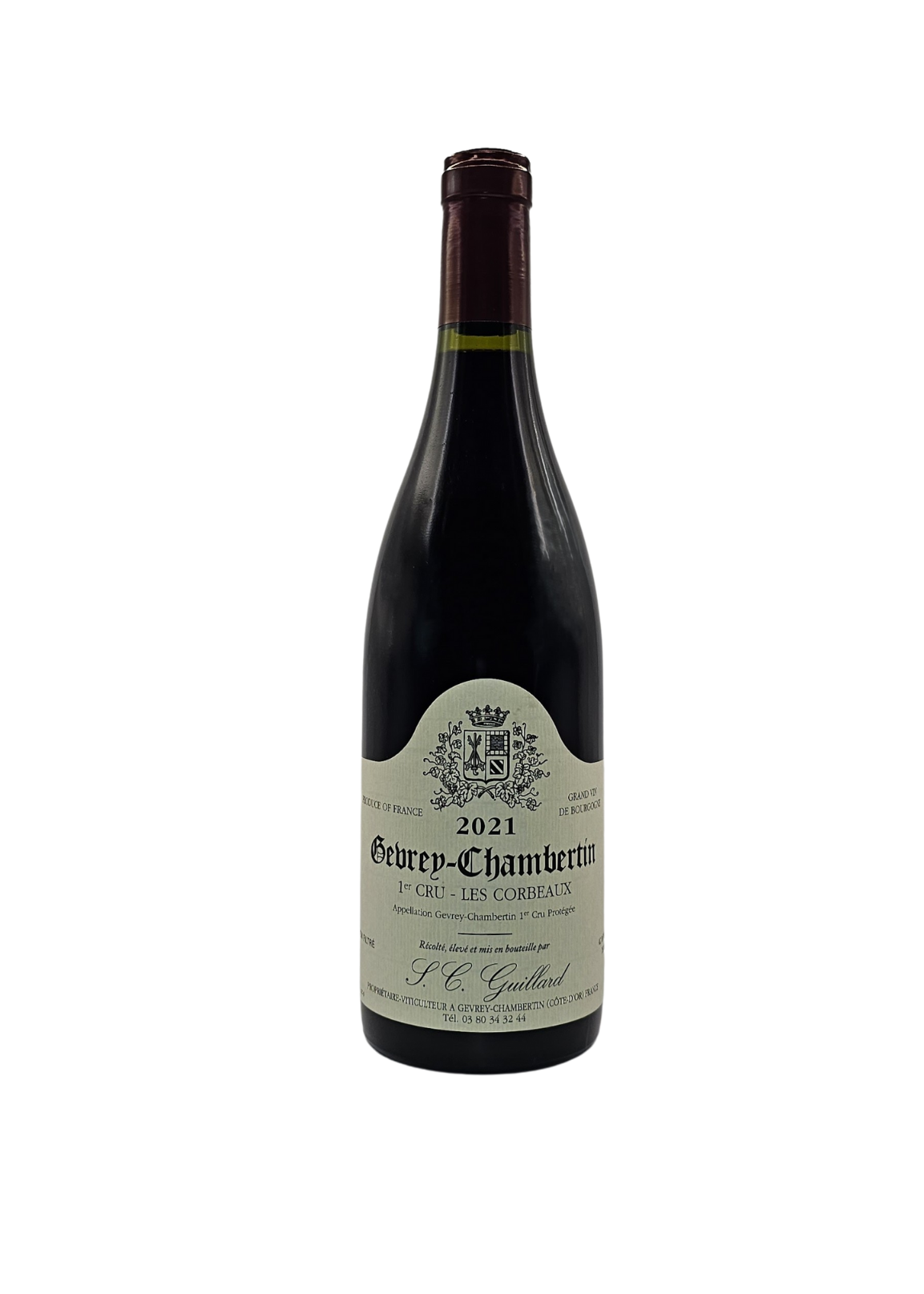 2021 S.C. Guillard Gevrey Chambertin 1er Cru Les Corbeaux