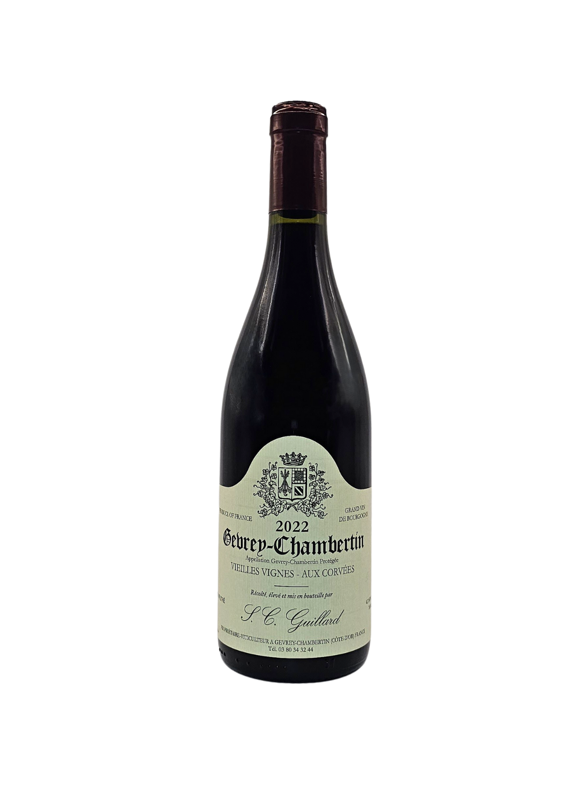 2022 S.C. Guillard Gevrey Chambertin Aux Corvees Vieilles Vignes