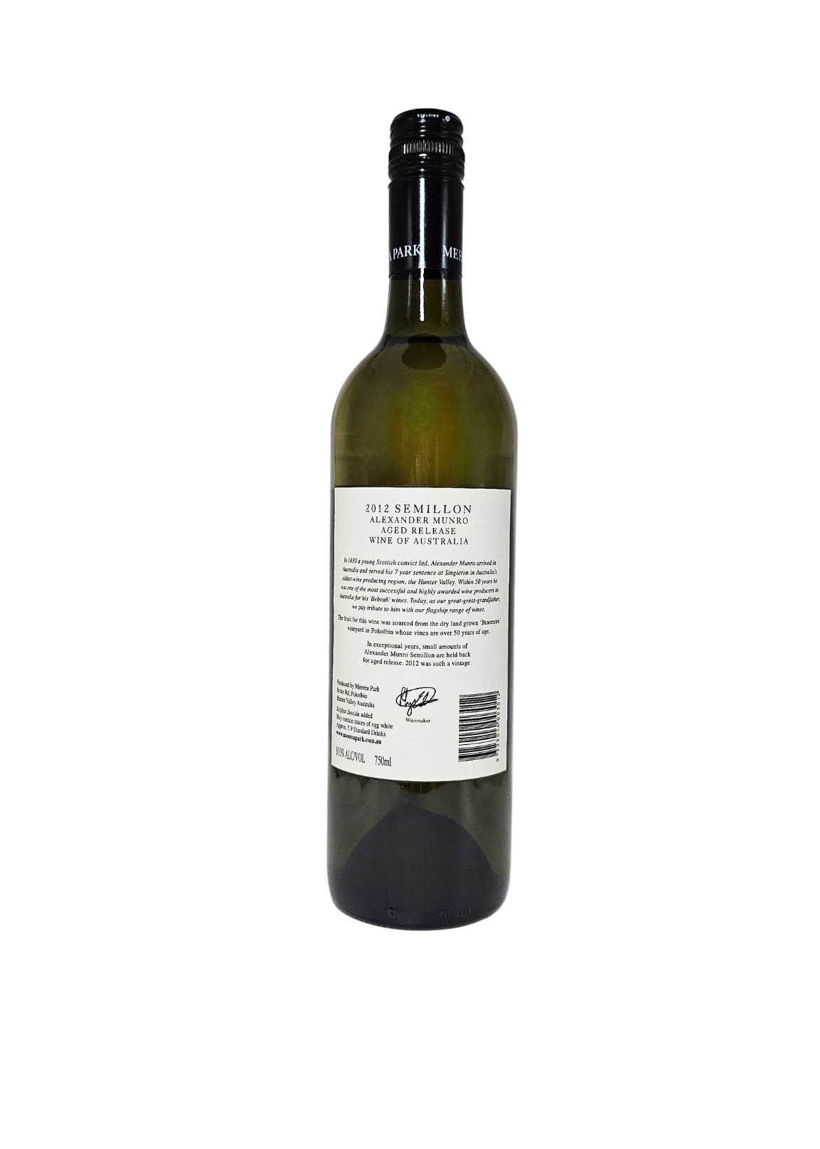 2012 Alexander Munro Semillon