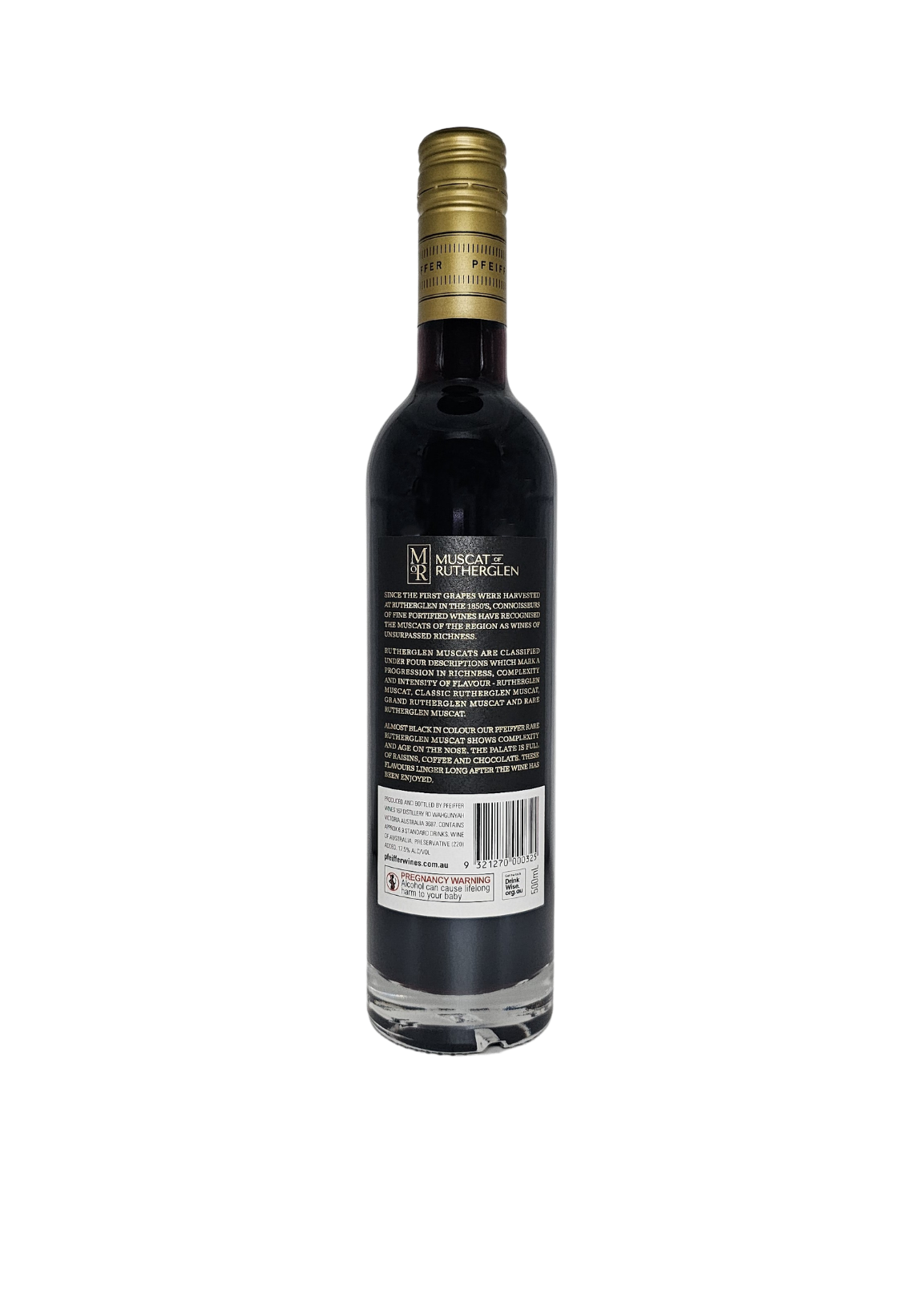 Pfeiffer Rare Rutherglen Muscat (25-year-old)500 ml