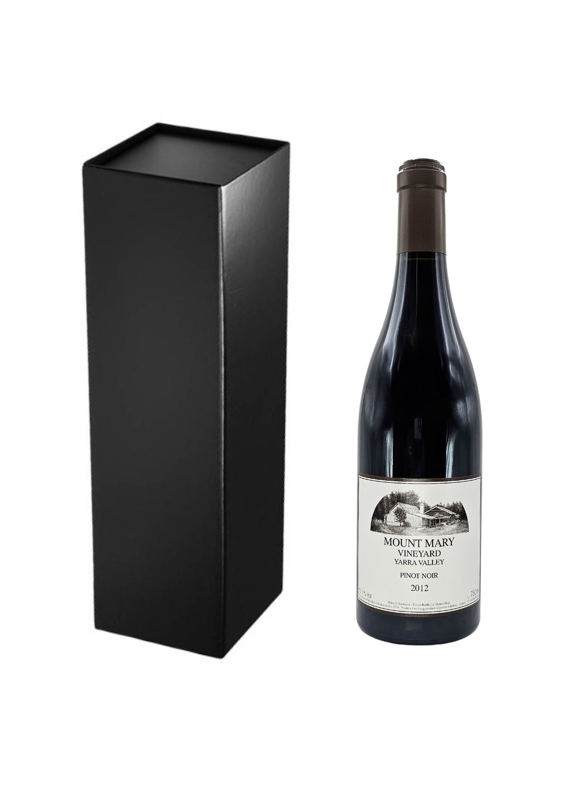 Premium Magnetic Gift Wine Box-Black